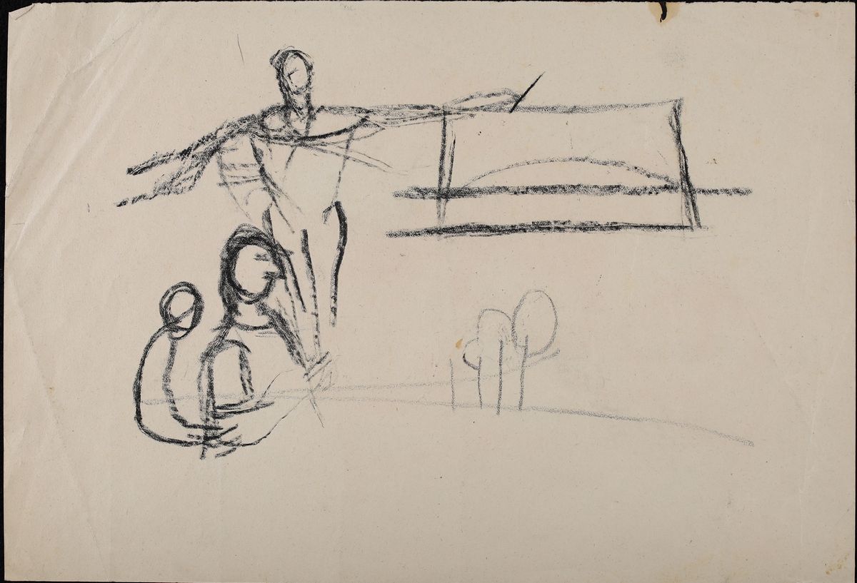 Antonio Vangelli - Disegno Fronte/retro