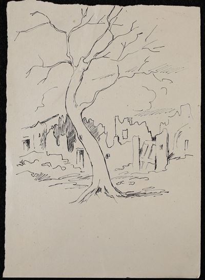Albero con Ruderi