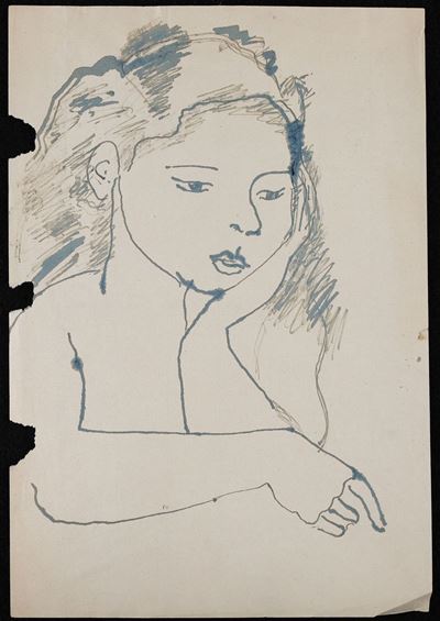 Figura di Donna Pensierosa