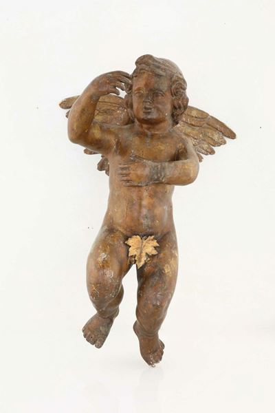 Scultura in Legno Laccato, Roma XVIII Secolo