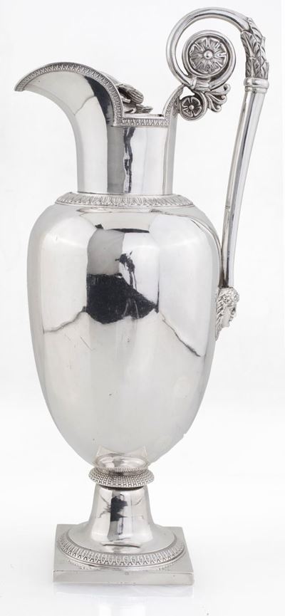 Versatoio in Argento 950/1000, Parigi 1793, Argentiere Jean Nicolas Boulanger (attivo dal 1783)