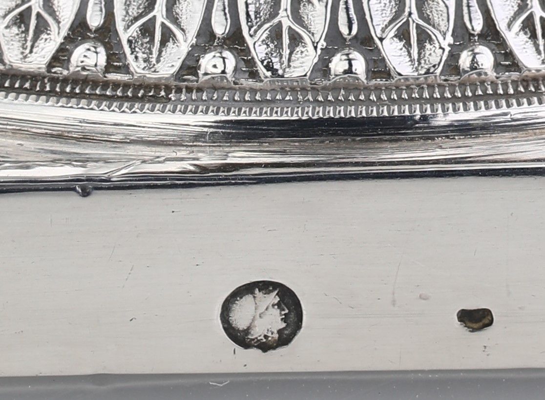 Versatoio in Argento 950/1000, Parigi 1793, Argentiere Jean Nicolas Boulanger (attivo dal 1783)