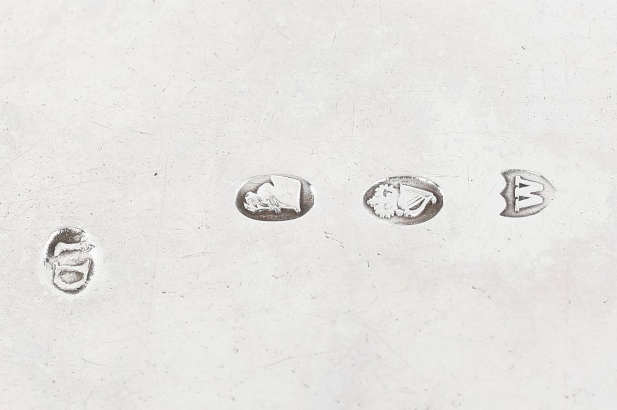 Vaschetta in Argento 958/1000, Dublino 1793, Argentiere John Dalrymple (attivo dal 1789 al 1794)