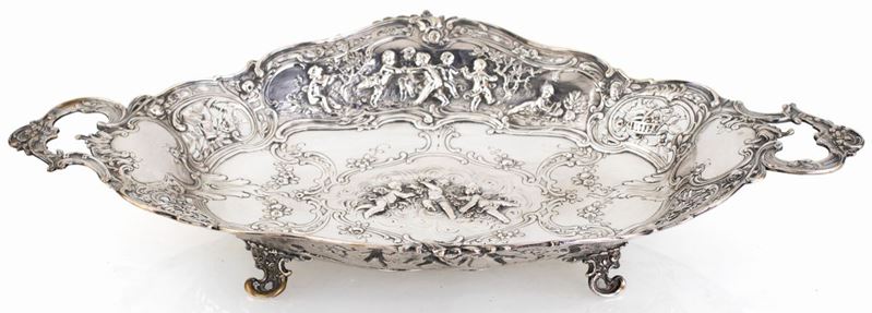 Centrotavola in Argento, Germania, Fine del XIX Secolo