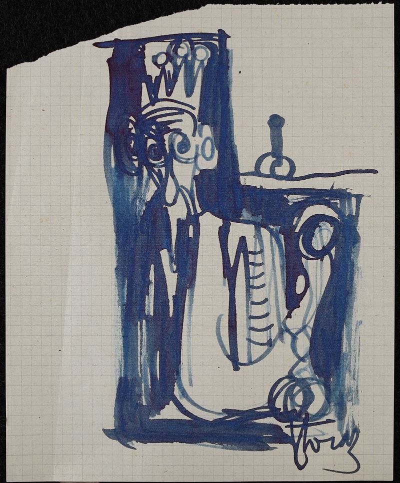 Giovanni Stradone - Disegno (il Re)