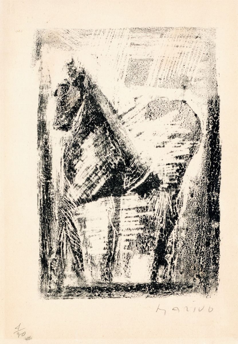 Marino Marini - Coppia di Litografie