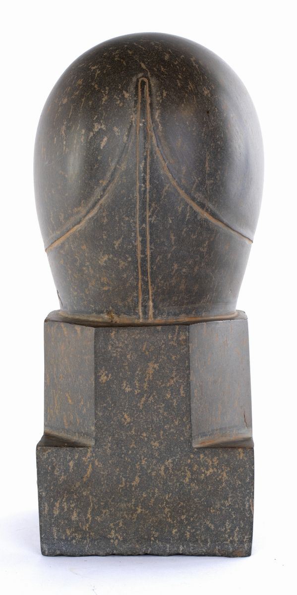 Shiva Lingham in Scisto Verde, Cambogia, Inizio del XX Secolo