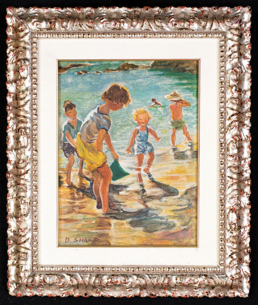 Dorothea Sharp - Senza Titolo (bambini al Mare)