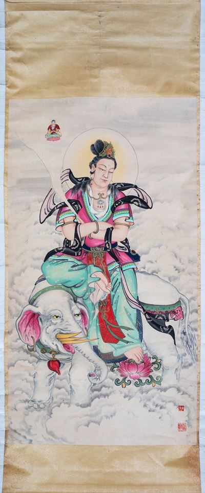 Grande Rotolo Verticale, Cina, XX Secolo