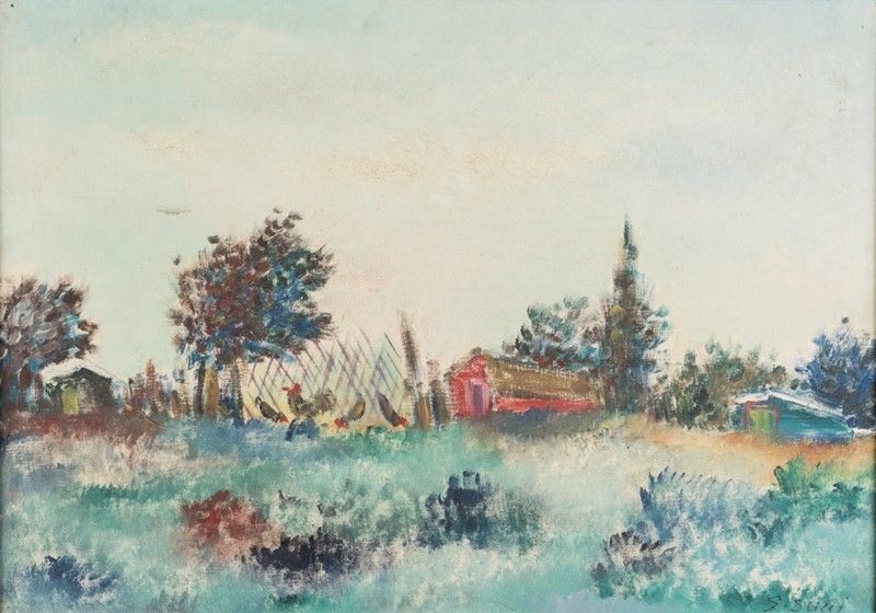 Scuola Umbra del XV Secolo - Paesaggio