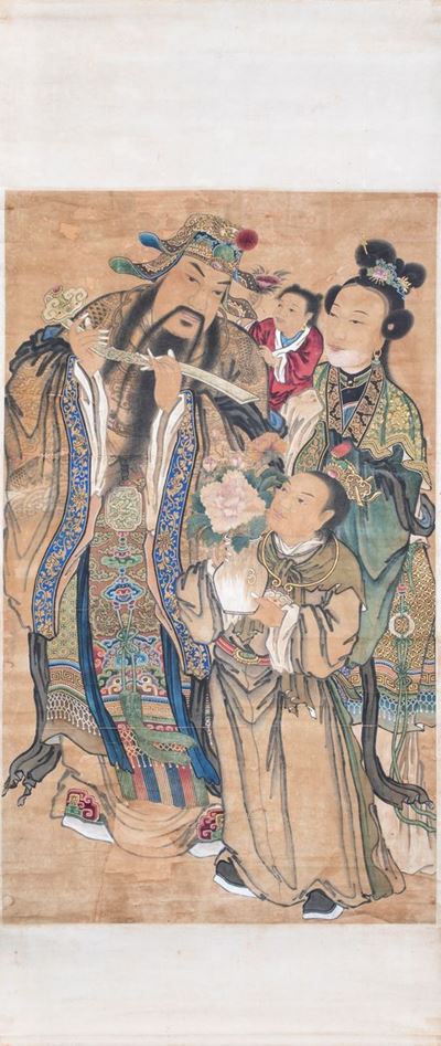 Grande Rotolo Verticale, Cina, XX Secolo