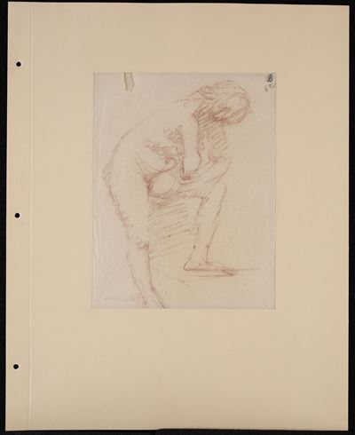 Studio di Donna (appoggiata sul Ginocchio)