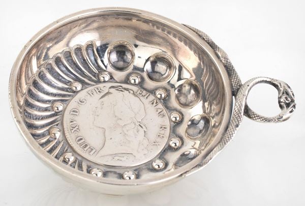 Tastevin in argento  - Asta Argenti Antichi e da Collezione - Casa d'Aste Arcadia