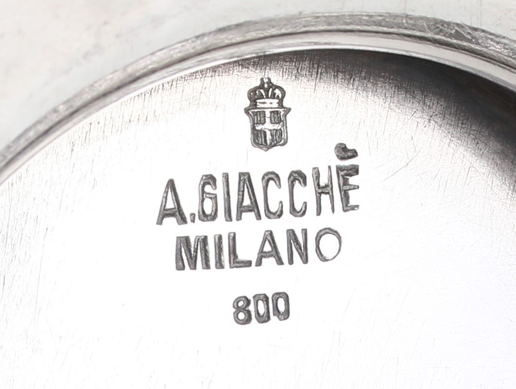 Servizio in Argento Composto da Tre Pezzi, Antonio Giacché, Milano, Prima Metà del XX S...