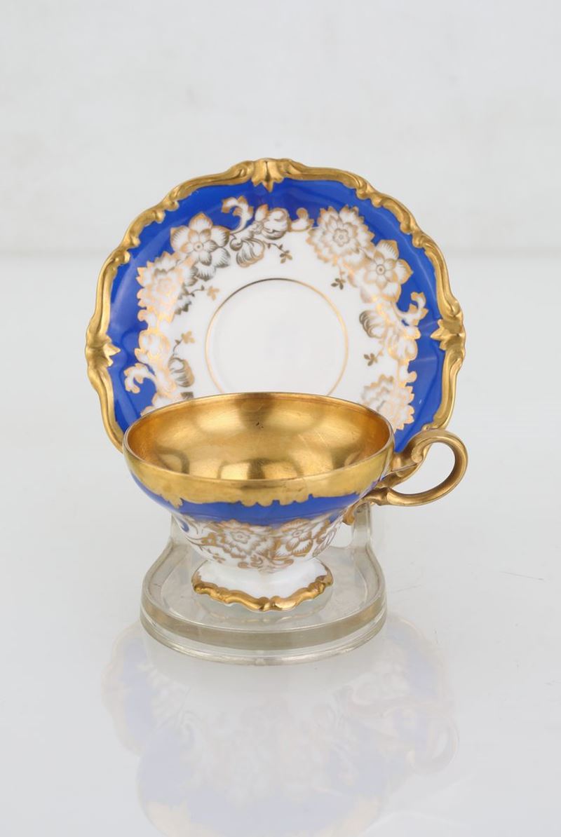 Tazzina da Caffè in Porcellana, Rosenthal, Pompadour, Anni Trenta