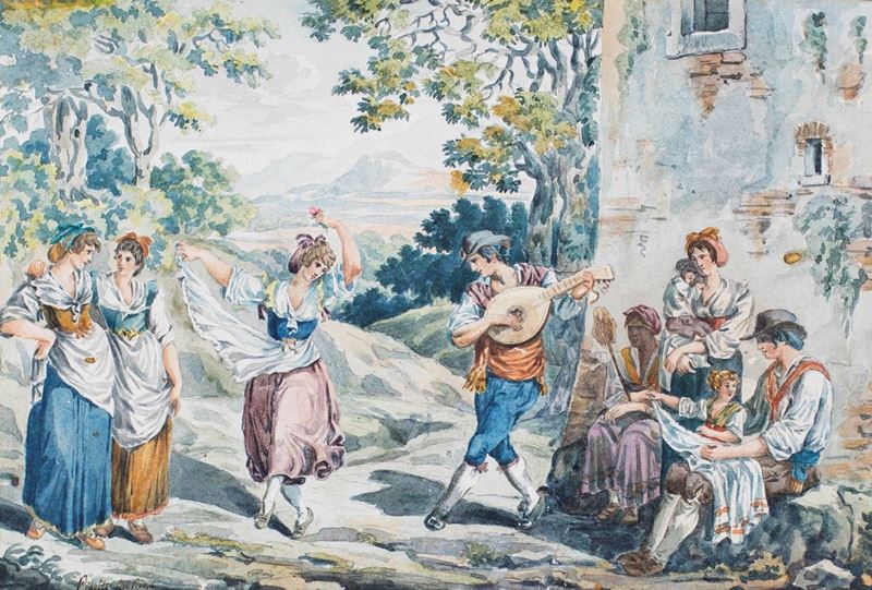Bartolomeo Pinelli - Saltarello Romano