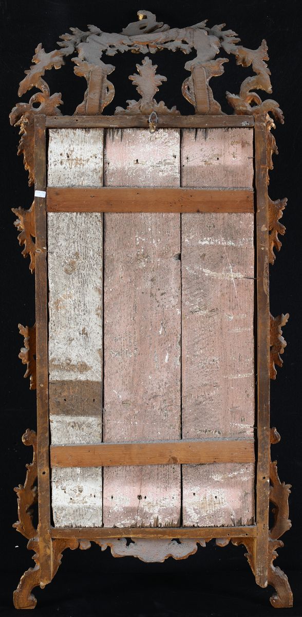 Specchiera in Legno Dorato, XVIII Secolo