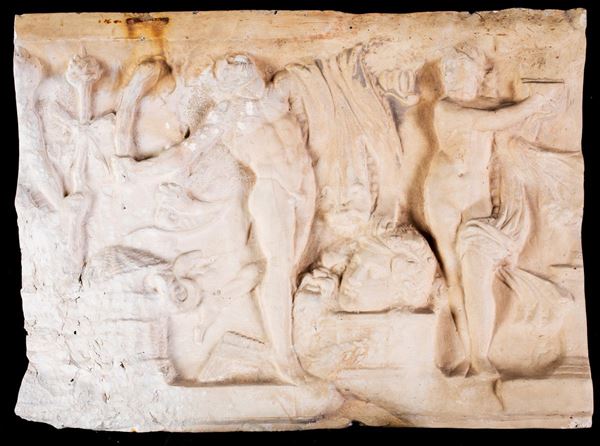 Bassorilievo in terracotta