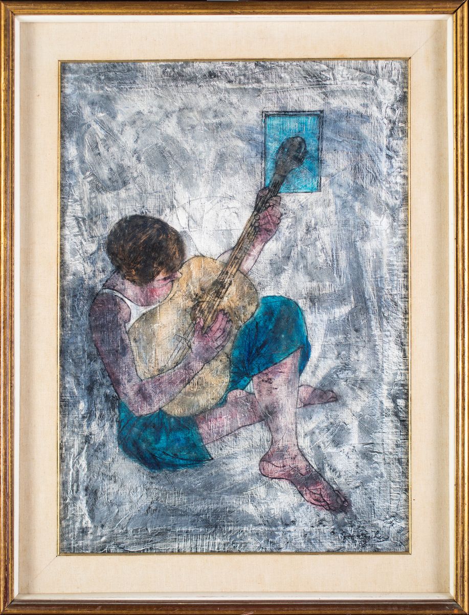 Eva Fischer - Ragazzo con Chitarra
