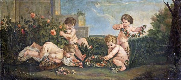 Pittore del XIX secolo - Allegoria della primavera