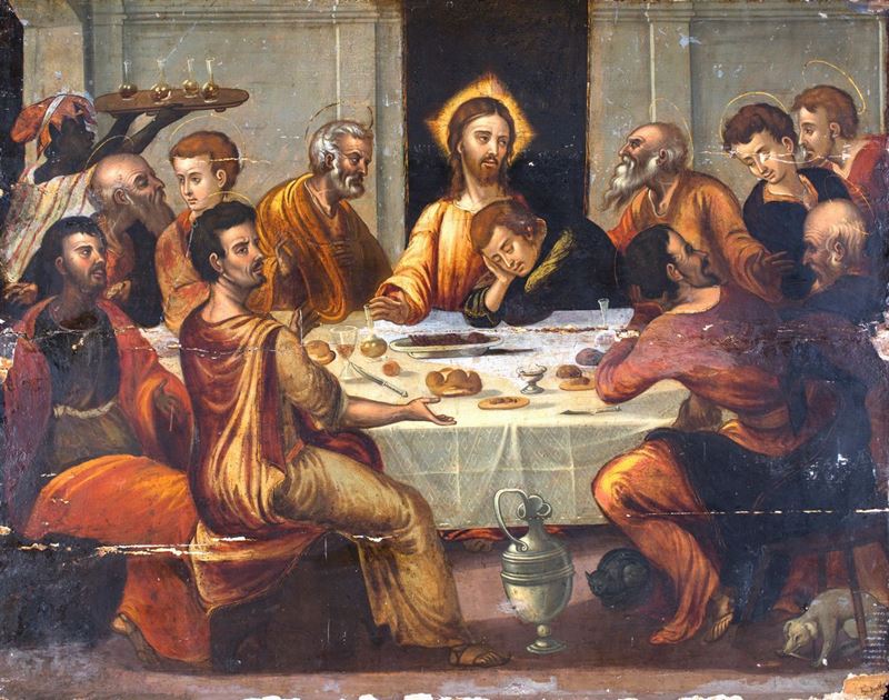 Pittore del XVII Secolo - L' Ultima Cena