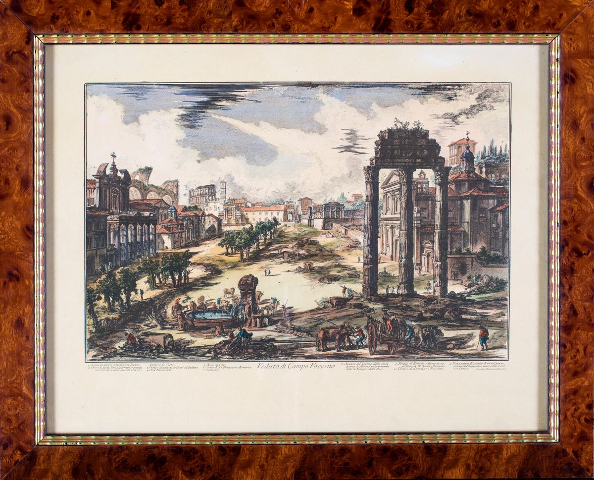 Giovanni Battista Piranesi - Veduta di Campo Vaccino