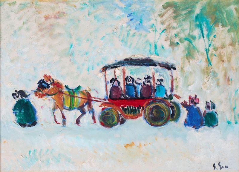 Giuseppe Succi - Figure in Carrozza