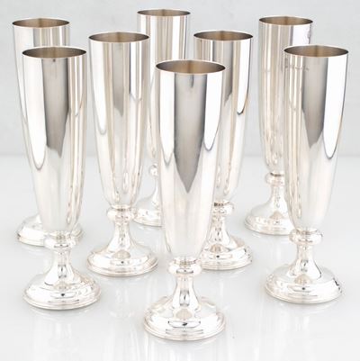 Otto Flutes in Argento, Brandimarte, Firenze