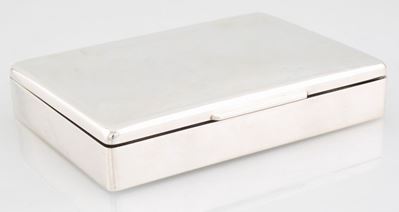 Scatola in Argento Portasigarette