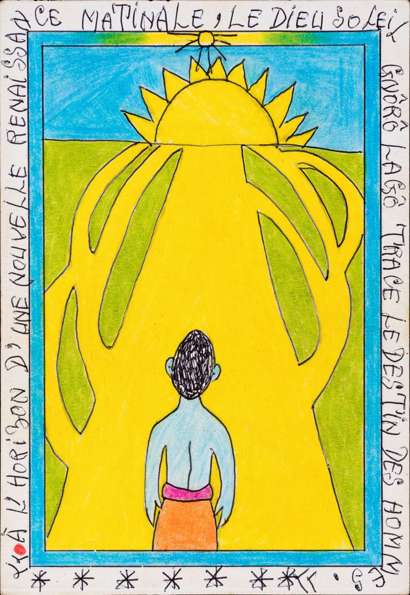 fréDéric Bruly Bouabré - 18 Disegni