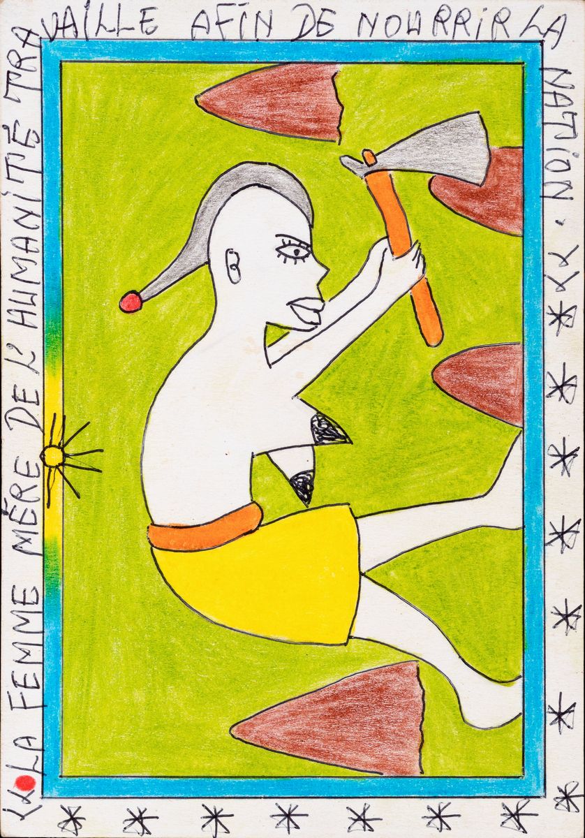 fréDéric Bruly Bouabré - 18 Disegni