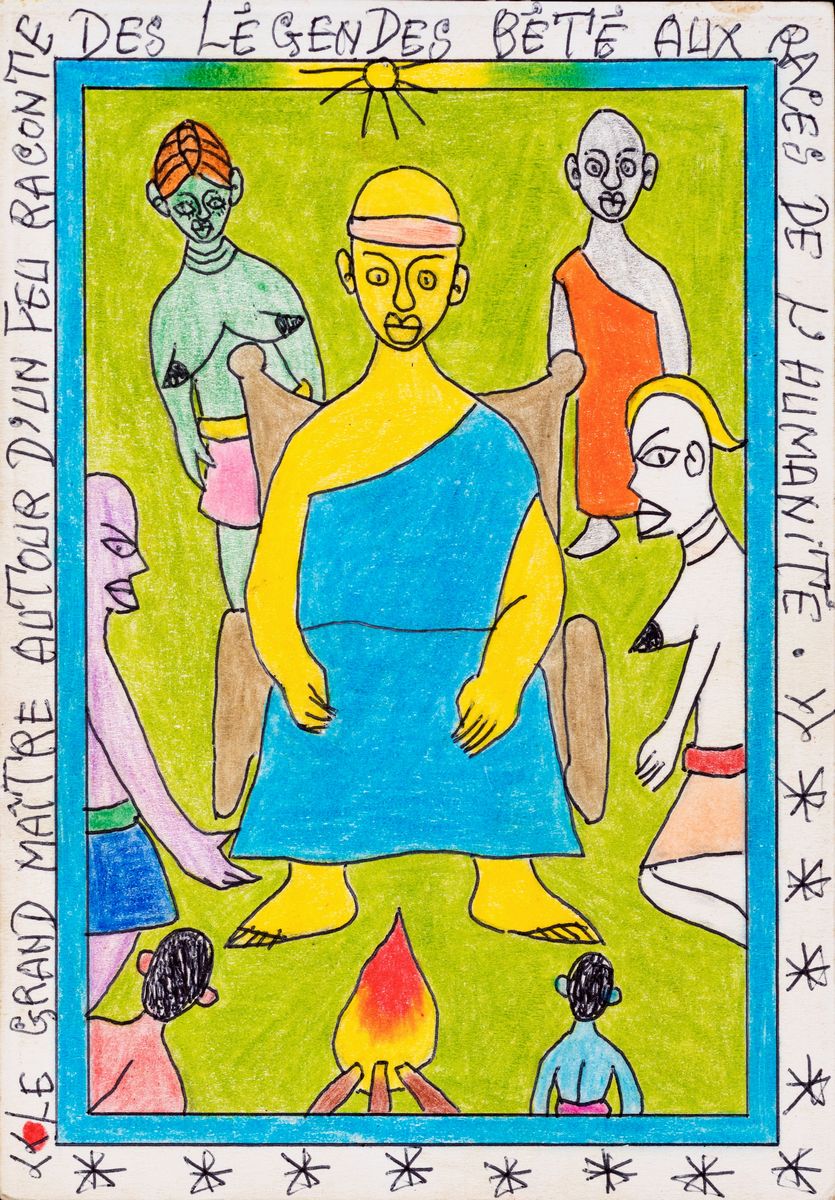 fréDéric Bruly Bouabré - 18 Disegni