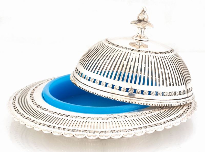 Piccolo Portavivande in Metallo Argentato, Mappin & Webb