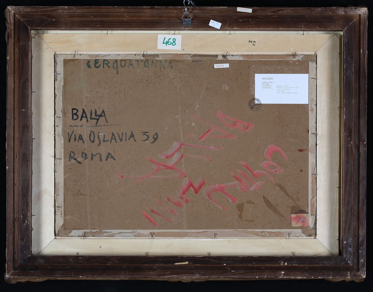 Giacomo Balla - Cavaliere a Campagnano