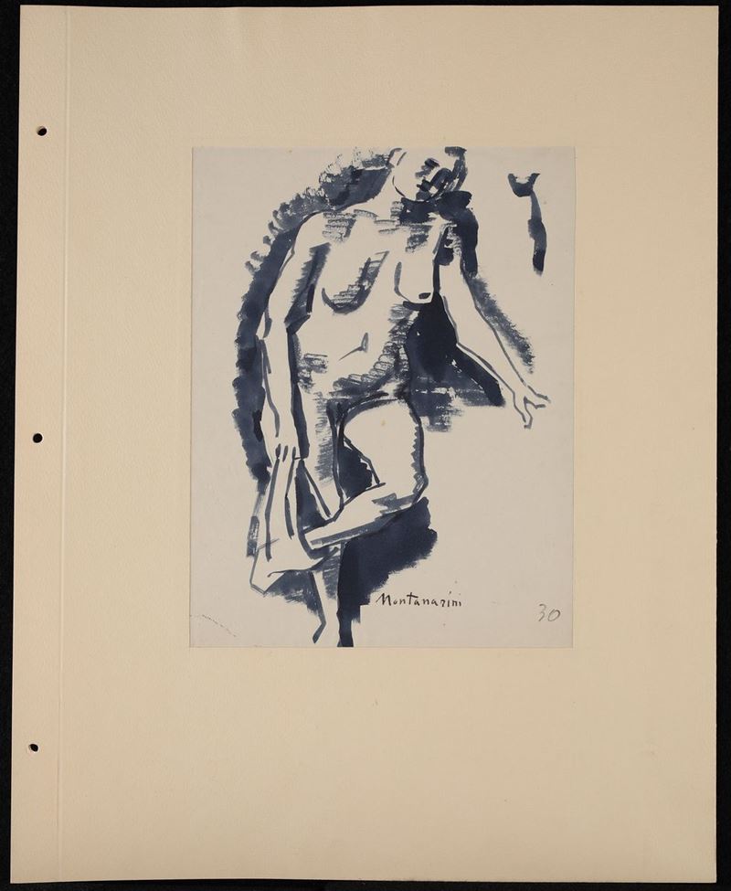 Luigi Montanarini - Nudo di Donna