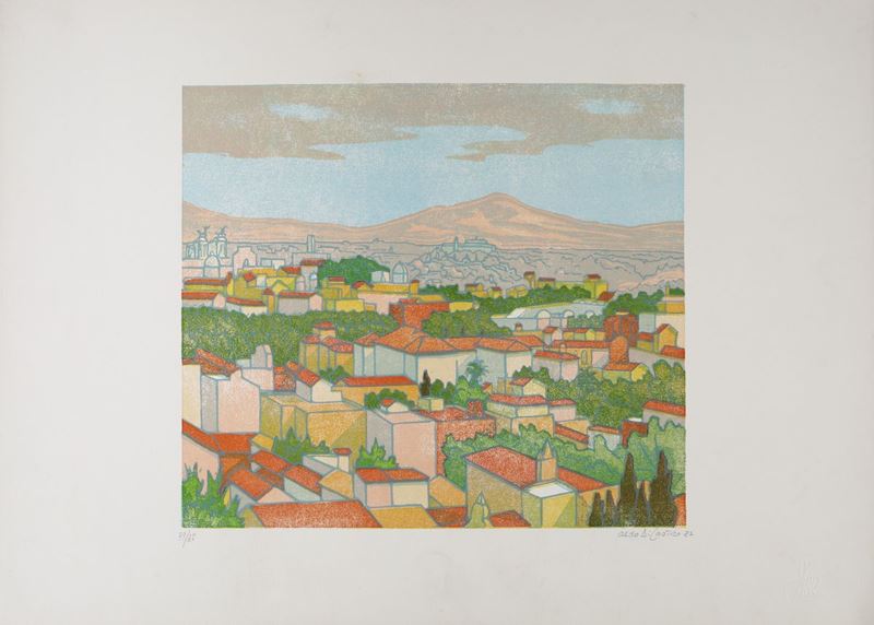 Aldo di Castro - Veduta di Roma
