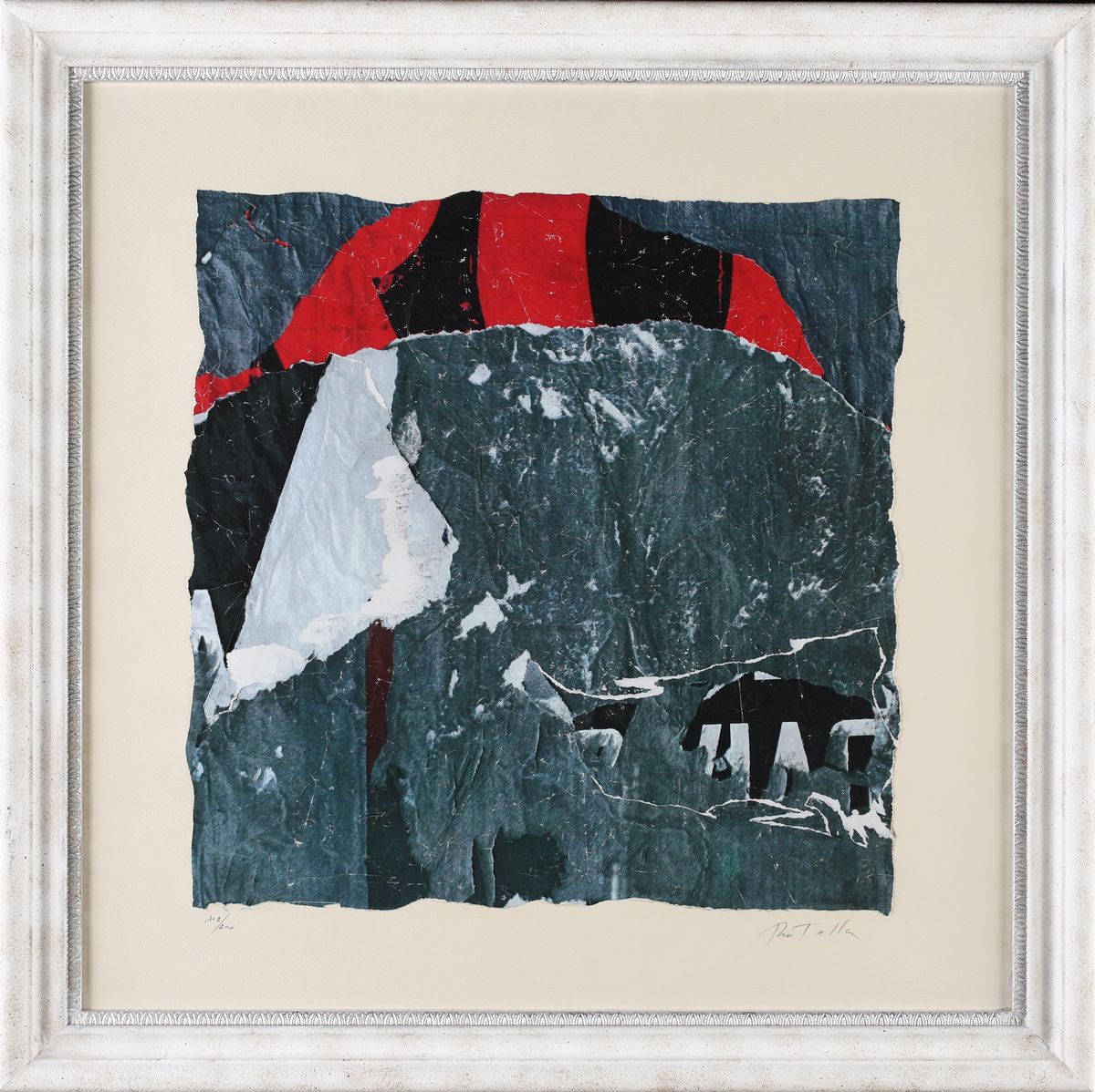 Mimmo Rotella - Senza Titolo