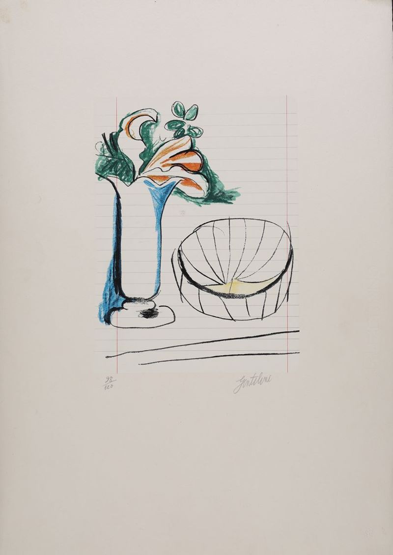 Franco Gentilini - Vaso di Fiori