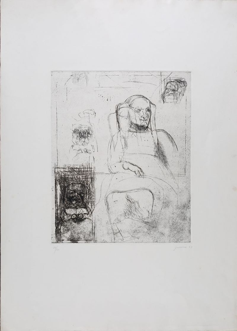 Piero Guccione - Interno