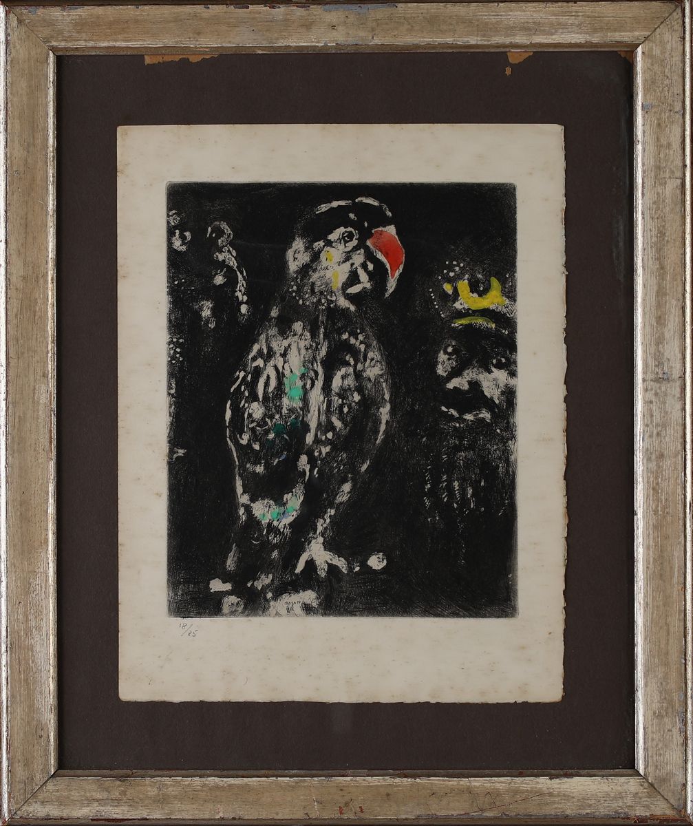 Marc Chagall - Senza Titolo (il Pappagallo)