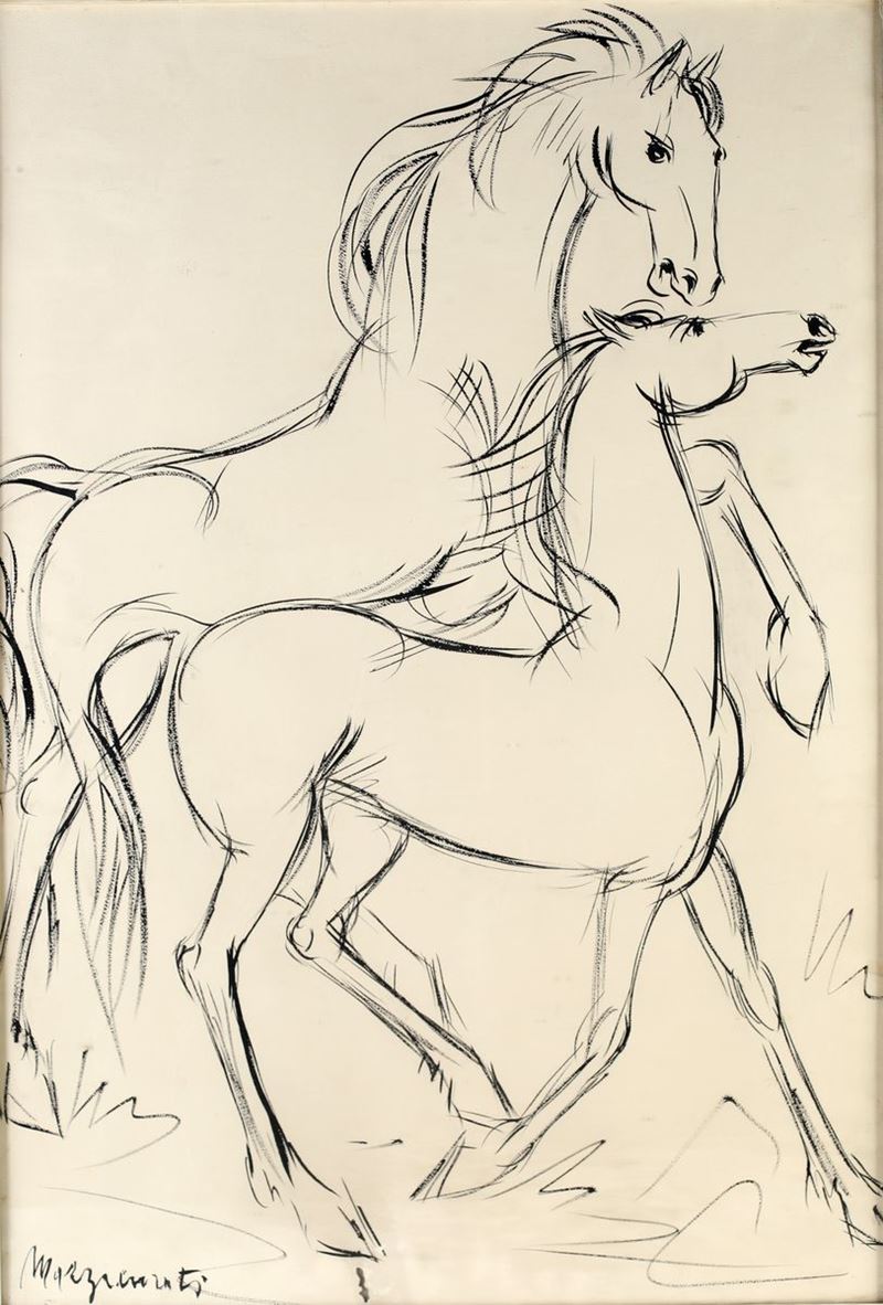 Renato Marino Mazzacurati - Cavalli