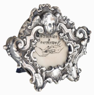 Piccola Cornice da Tavolo in Argento