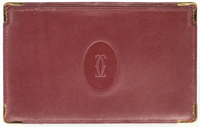 Le Must De Cartier, Porta Biglietti in Pelle per Appunti