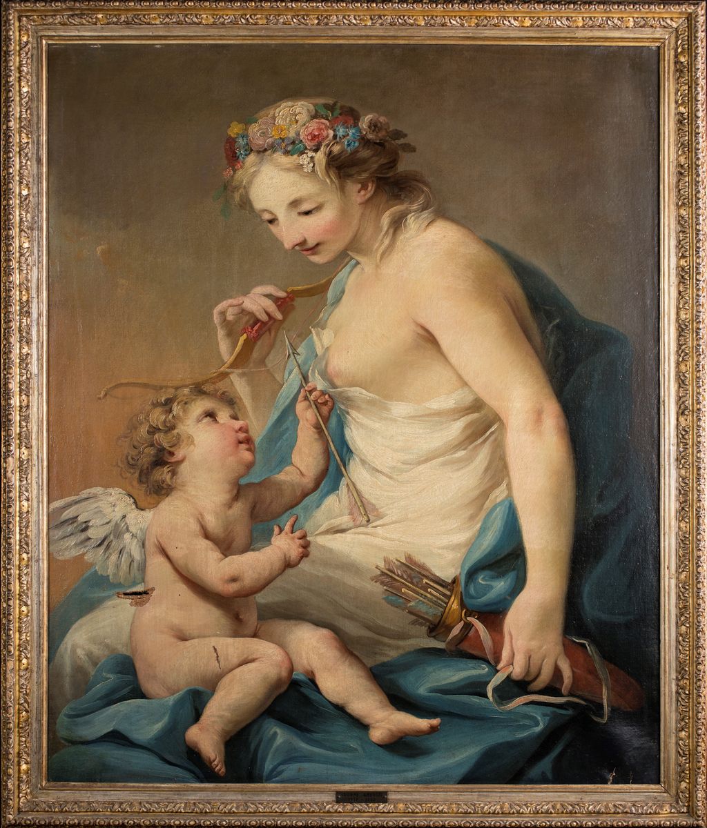 Jacopo Amigoni (attibuito) - Venere e Cupido