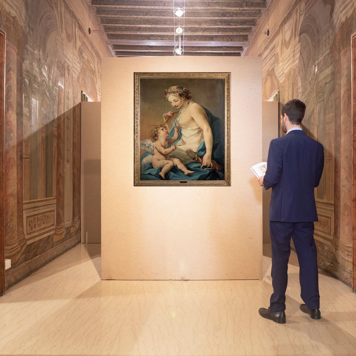 Jacopo Amigoni (attibuito) - Venere e Cupido