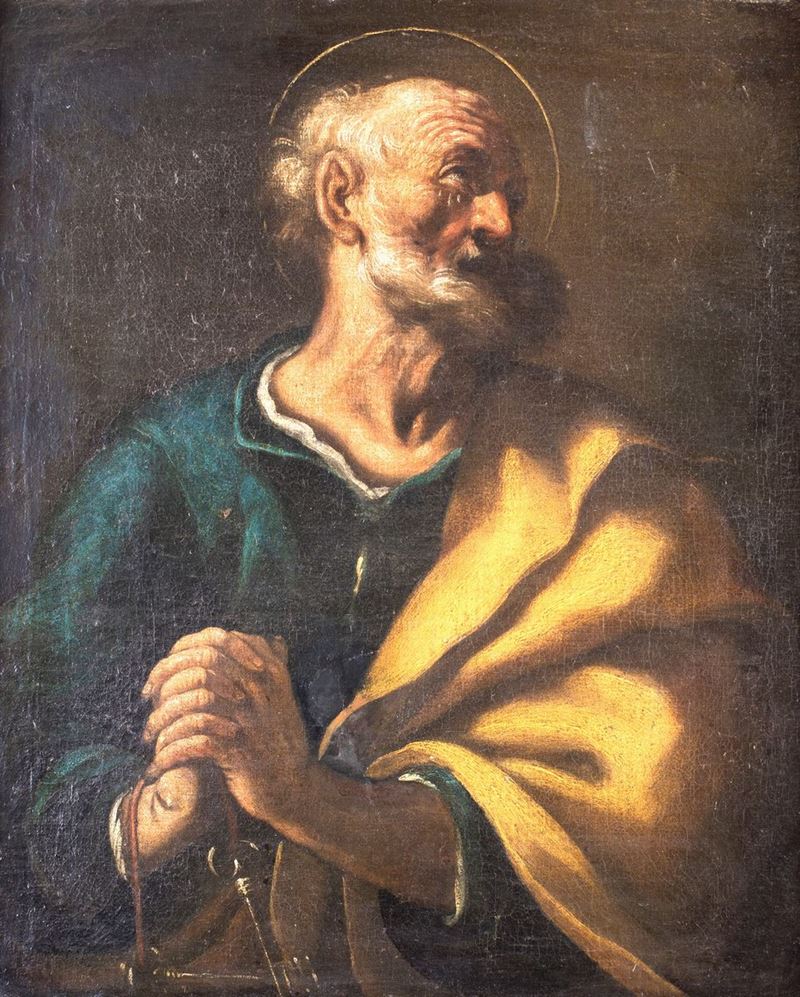 Pittore Napoletano del XVII Secolo - San Pietro