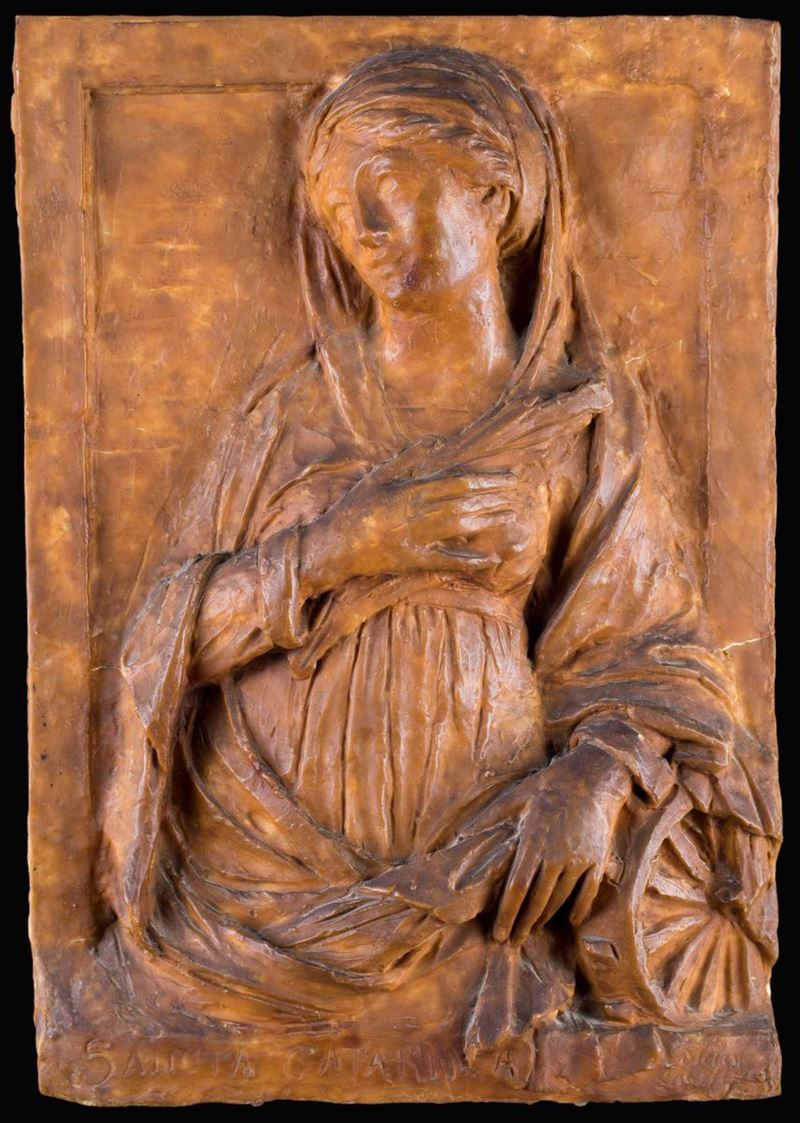 Bassorilievo in Cera su Anima in Gesso