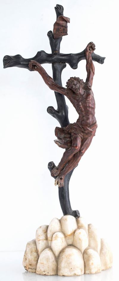Cristo Crocifisso in Legno, Roma XVII Secolo