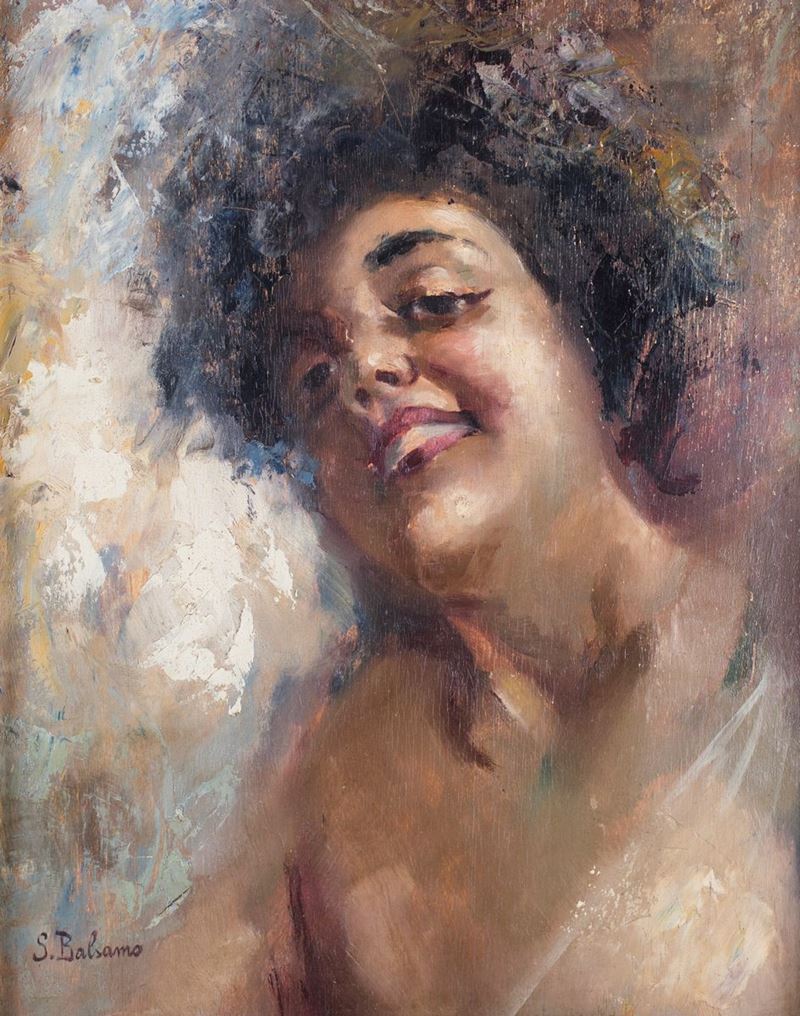 Salvatore Balsamo - Ritratto Femminile