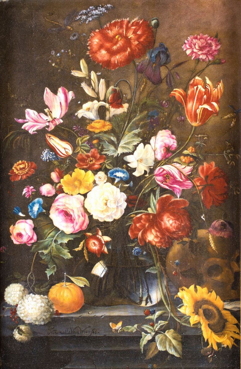 Petronella Van Woensel - Natura Morta di Fiori